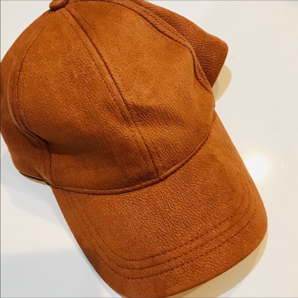 Free People Williamsburg Faux Suede Baseball Hat - Picture 6 of 8
